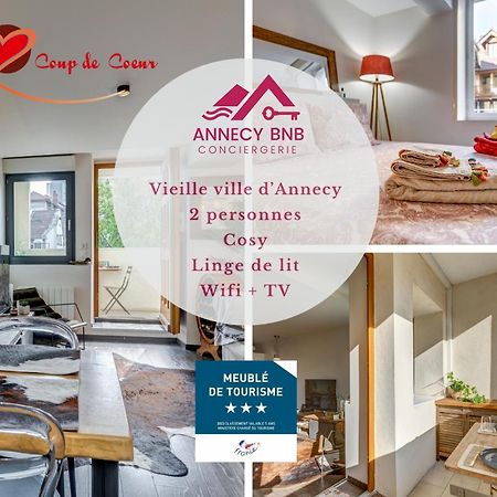 Le Pura Vida, Hyper Centre Terrasse + Parking Lägenhet Annecy Exteriör bild
