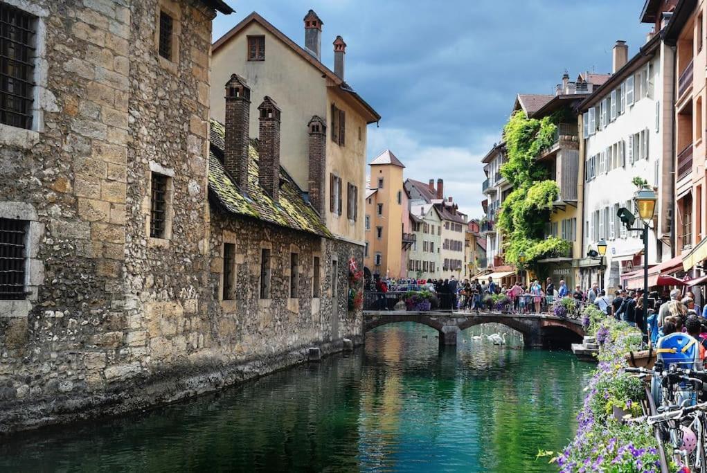 Le Pura Vida, Hyper Centre Terrasse + Parking Lägenhet Annecy Exteriör bild
