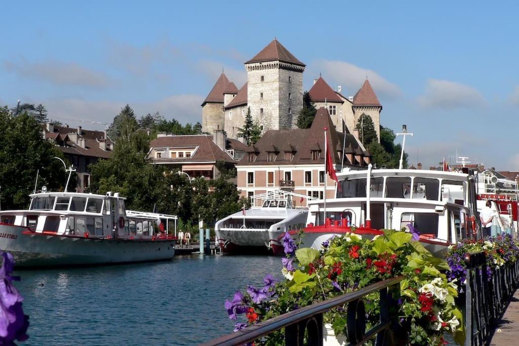Le Pura Vida, Hyper Centre Terrasse + Parking Lägenhet Annecy Exteriör bild
