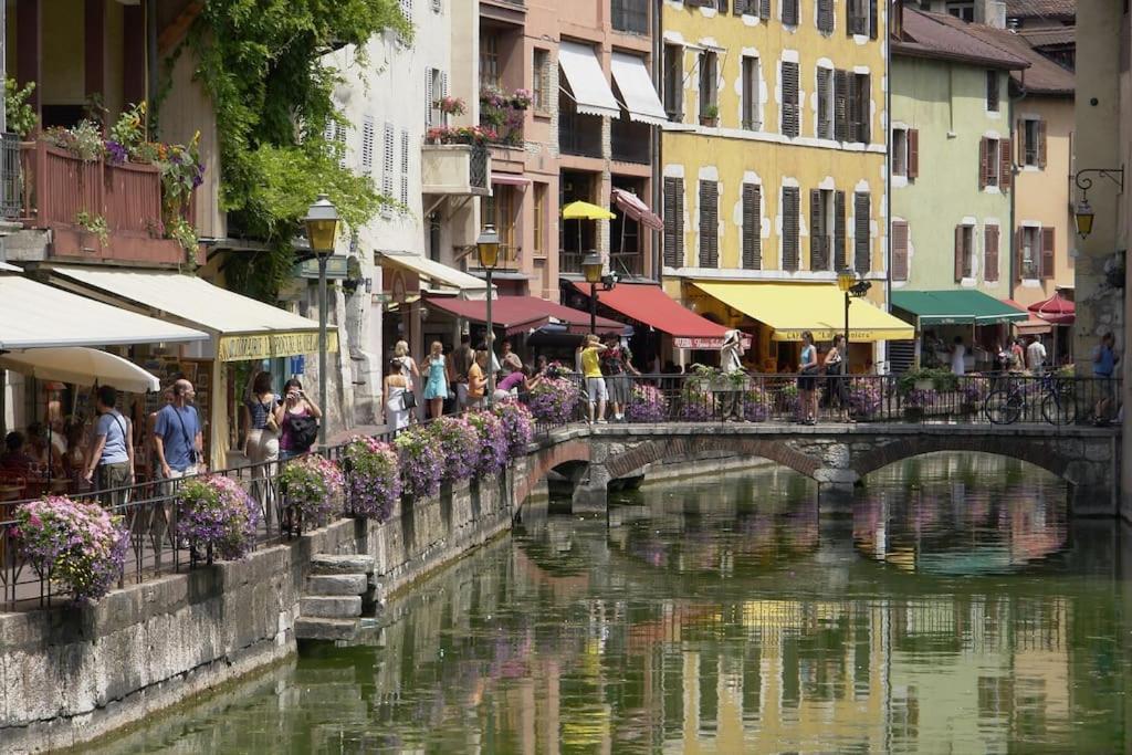 Le Pura Vida, Hyper Centre Terrasse + Parking Lägenhet Annecy Exteriör bild